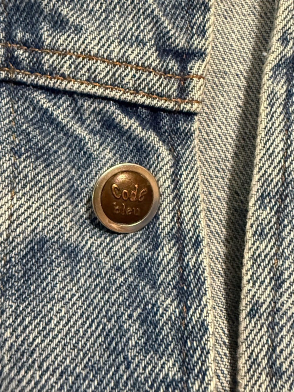 Code Bleu Jean Jacket - Picture 2 of 6